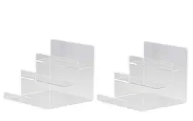 Ry Display 727549232814 Acrylic Wallet Stand Holder Jewelry Riser Shelf Showc