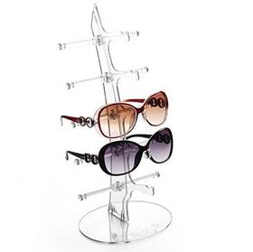 Sccsport 657008875514 Eyeglasses Sunglasses Storage Display Stand Holder Transparent