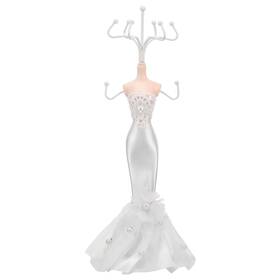 Sewacc O36050cljs314po7jeqhuon Jewelry Stand Holder Lady Mannequin Shape Necklace Display Organizer Evening