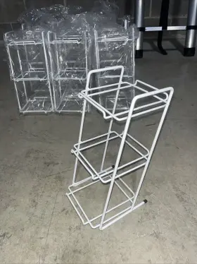 21-403 Simply Gum 3 Tier Metal Boxed Goods Counter Rack Display Lot Of 6 Total 21-403 Simply Gum 3 Tier Metal Boxed Goods Counter Rack Display Lot Of 6 Total