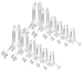 Sk Ftgj0563 3 Inch High Clear Plastic Display Stands Plate Holders To Pictures Co