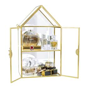 Smilkat 191170751790 Wall Glass Cabinet Display For Perfume Small Curio Cabinets Wi