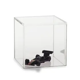 S1-displatcube Source One Llc Premium Clear Acrylic Display Case Available With Additional Base