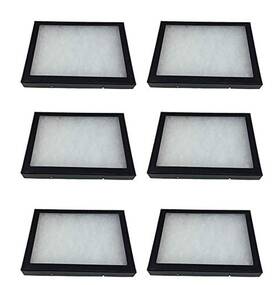 Southern Star Displays 689054704074 6 Pack Of Riker Mount Display Cases X 8 3/4 For Collectible