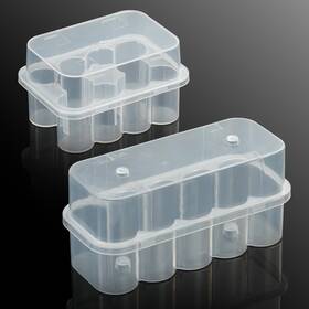 Sprjet 747793081174 2-pack Vial Storage Case For Refrigerator Holds 10 X 10ml And 3ml Vials