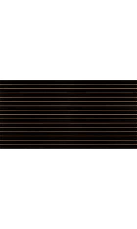 Sswbasics 45252 4 Foot X 8 Horizontal Black Slatwall Panel
