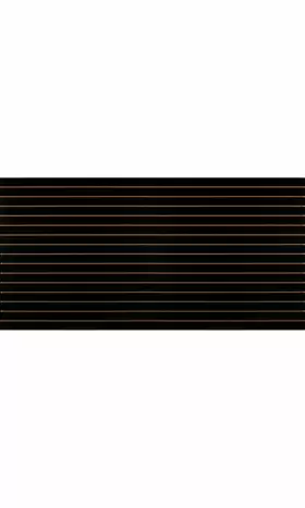 45252 Sswbasics 4 Foot X 8 Horizontal Black Slatwall Panel