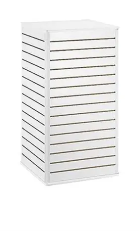 60146 Sswbasics 24 Inch X 48 White Slatwall Tower 60146 Sswbasics 24 Inch X 48 White Slatwall Tower