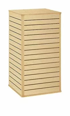 60235 Sswbasics 24 Inch X 48 Maple Slatwall Tower 60235 Sswbasics 24 Inch X 48 Maple Slatwall Tower