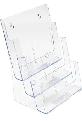Staples 718103098205 File Magazine Holder 3 Tier Desk Organizer Wall Mountable By New Z5
