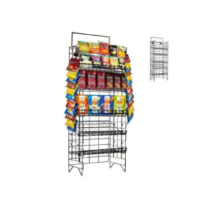 Ins-dp002 Steelaid Chip Display Rack Concession Stand Commercial Grade Metal 5 Adjust