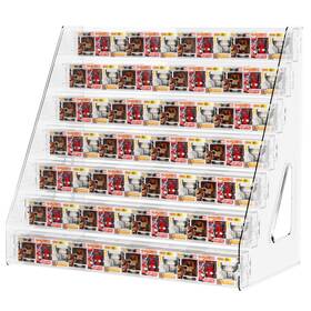 Stillspace Ss-tds-002 7 Layers Acrylic Display Shelf For Funko Bitty Pop Clear Stand Toys