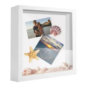 Smtan0034 Sunmeg 12x12 Shadow Box Frame Display Case Wood With Plexiglass F
