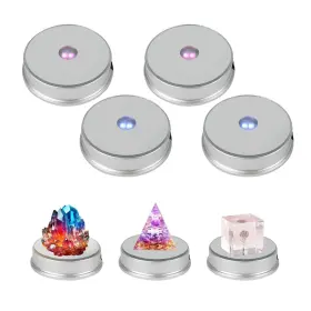 Ymf122901 Sywan Colorful Led Display Bases Batteries Base Stand Round St