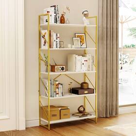 Taus Beysh0005310be 5-tier Ladder Shelf Bookshelf Bookcase Display Storage Rack Plant Flower Stand