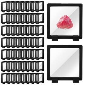 Tondiamo Tondiamo-cxvxdsfeww0706fdwqaa 60 Set 3d Floating Display Case Transparent Pe Film Jewelry Storage