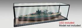 Trumpeter 09841 Models 1/200 Ship Display Case-glass #09841 Arizona Nelson Etc