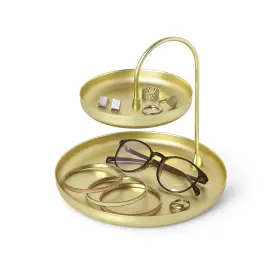1009707-104 Umbra Poise Large Double Jewelry Tray Attractive Storage You Can Le