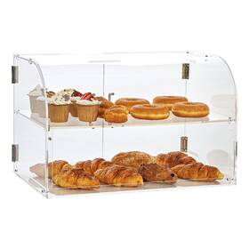 Vevor Yklmbzsjykl2hbkhnv0 Pastry Display Case 2-tier Commercial Countertop Bakery Acr