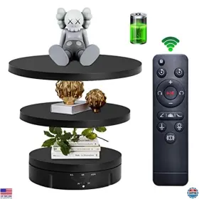Jy-3in1-w Visit The Jayegt Store 3-in-1 Motorized Rotating Display Stand 360 Turntable For Photography 22lbs
