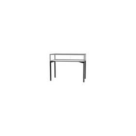 Waddell 014935714796 Keepsake 48 Inch W X 10 H 24 D Table Top Four Leg Case Sliding Door Sat