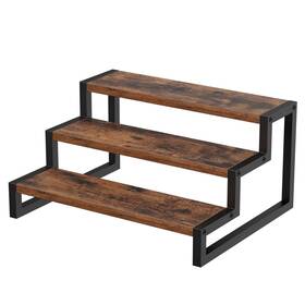 Waissdea Sr003br Wood Display Riser Stand Wooden Shelf Kitchen Counter S