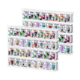 Winkine 797417918799 Acrylic Display Bitty Protector Case Compatible With Funko Pop