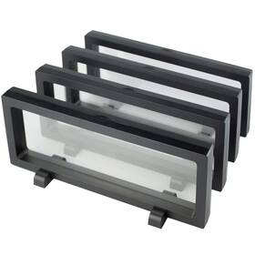 Wishdiam 795890693288 3d Floating Frame Display Case Holder Stands Suspension For Chal