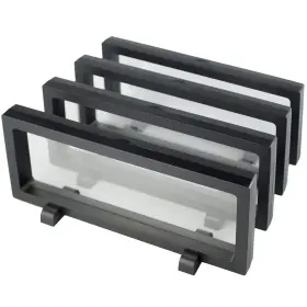 Wishdiam 795890693288 3d Floating Frame Display Case Holder Stands Suspension For Chal