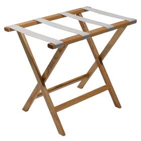 Wooden Mallet 878963007417 Deluxe Straight Leg Luggage Rack