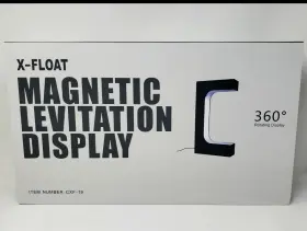 Cxf-19 X-float Acrylic Magnetic Levitation 360 Rotating Display Case