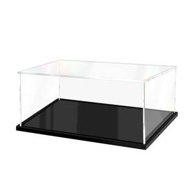 Xiniss Ly026-11 Thickened Clear Acrylic Display Case For Lego Assemble Collectibles B