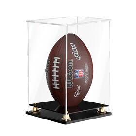 Xiniss Ly033-3 Football Display Case Full Size Clear Acrylic Cases With Double Laye