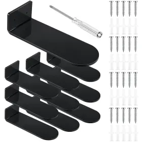 Cu-yalikop-2237485 Yalikop 10 Pieces Floating Shoe Display Sneaker Shelves For Wall Mount Levit