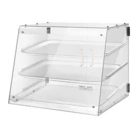 Bdc-3 Ybsvo 3-tier 21 Inch X 16-1/2 17-3/4 53 Cm 40 42 Clear