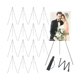 Jf-yexiya-2679 Yexiya 20 Pcs 65 Inch Easel Stand For Display Bulk Foldable Metal Ea