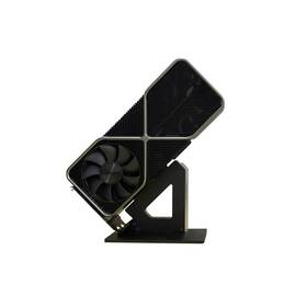 Yxhgeeek 789007177839 Shelf Trophy Display Stand Holder For Standard Pcie Graphics Cards Gpu Black
