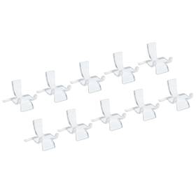 Zaplyte 669739036829 10 X Acrylic Stand Displays Base Transparent Small For Crystal Stone Rock