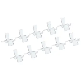 Zaplyte 669739036829 10 X Acrylic Stand Displays Base Transparent Small For Crystal Stone Rock