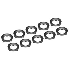 Zaplyte 743151489712 10 X Ball Stand Displays Base Dia 5cm Black For Crystal Stone