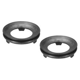 Zaplyte 743151489804 2 X Ball Stand Displays Base Dia 12cm Black For Crystal Stone