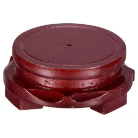 Zaplyte 745060101136 Planter Display Stand 3.5 Inch Dia Imitation Wood Style Round
