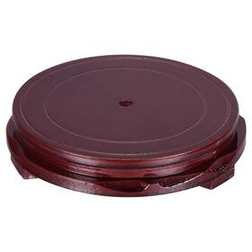 Zaplyte 745060101174 Planter Display Stand 6.7 Inch Dia Imitation Wood Style Round