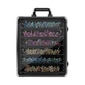 Zxqdre Xqd-023 Miniature Storage Case Aluminum Alloy Frame And Clear Window For Display Sec
