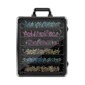 Xqd-023 Zxqdre Miniature Storage Case Aluminum Alloy Frame And Clear Window For Display Sec