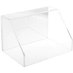 Plymor Clear Acrylic Slanted Front Case W/ No Base (mirrored), 9" X 6"H New. Price: $64.30.