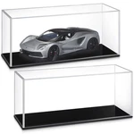Juexica Pcs Clear Acrylic Model Car Display Case 1:24 Boxes... New. Price: $50.57.