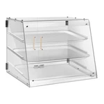 Wutfly Tray Pastry Display Case With Rear 21" X 17 3/4" 16 1/2", Clear New. Price: $202.58.