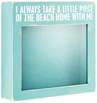 10 Inch Distressed Green Wooden Seashell Display Box Coastal Home Decor New. Price: $37.09.