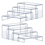 Acrylic Risers 8 Pcs Clear Rectangular Display For Perfume Organizer, Fi New. Price: $31.79.